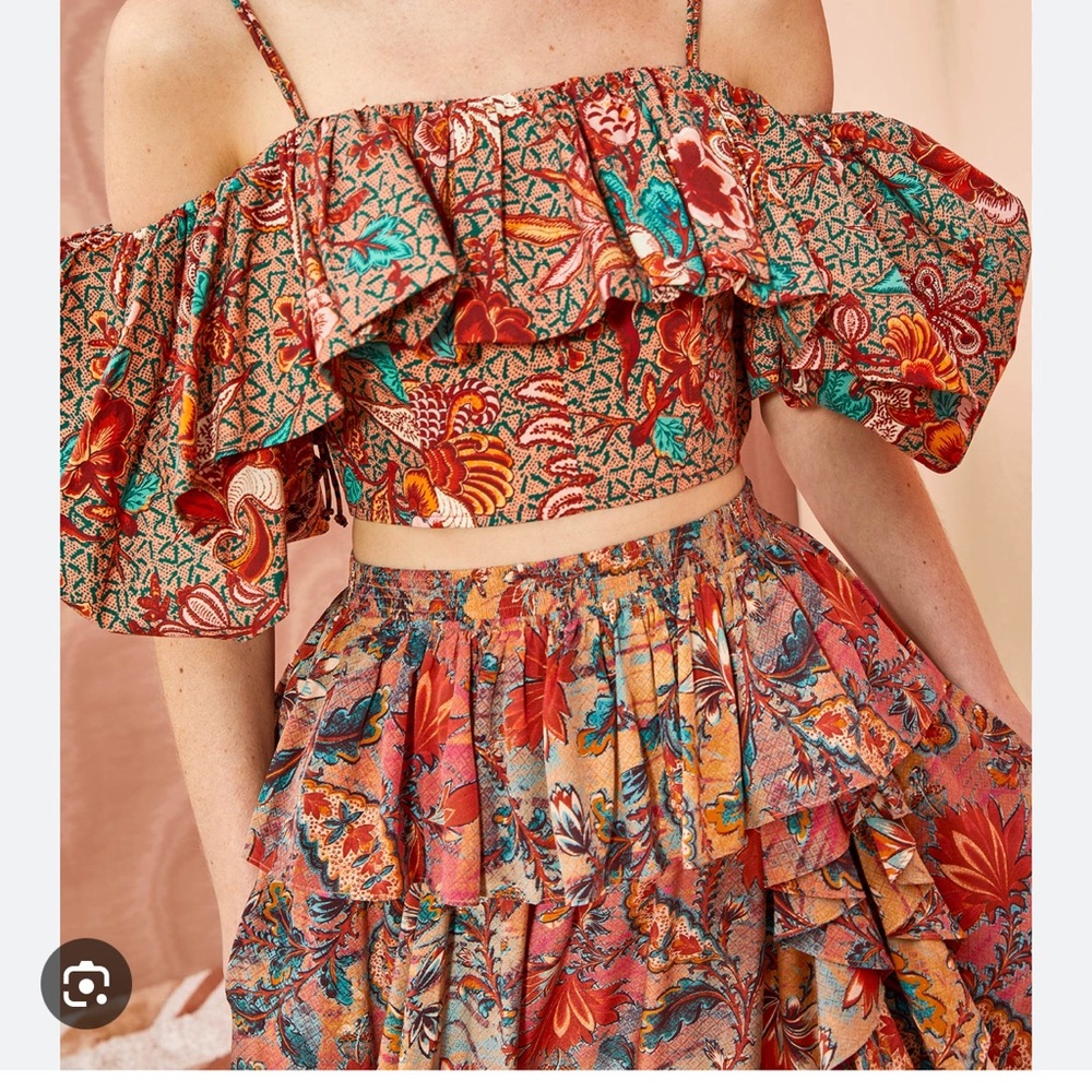 NWT Ulla Johnson Carla Top in Primrose Print SZ: 6